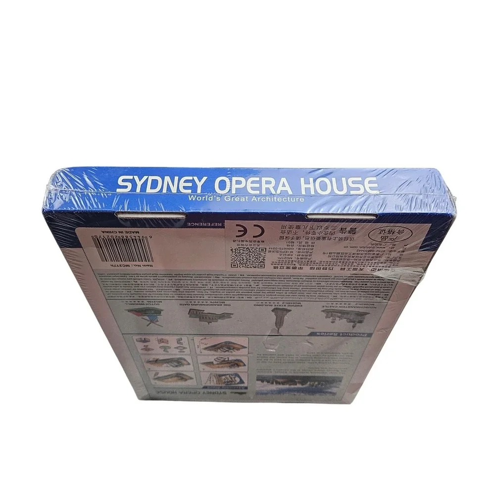 CubicFun Sydney Opera House 3D Puzzle World Great Architecture MC217h 85 Pieces